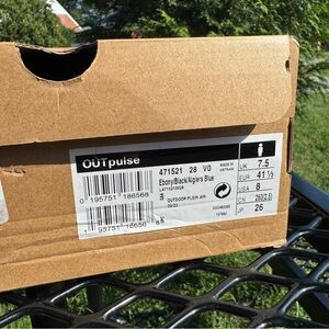 Salomon OUTpulse Shoes - Ebony and Algiers Blue